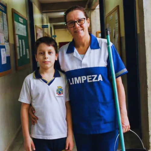 Arthur na feira de ciências